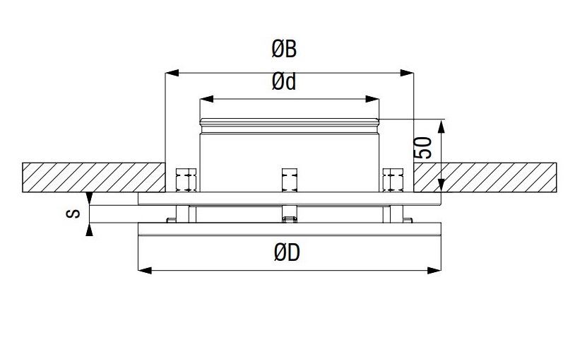 Slide number \HVAC\Air distribution\Special diffusers\ODP\Drawings\1_zeichnung.jpg